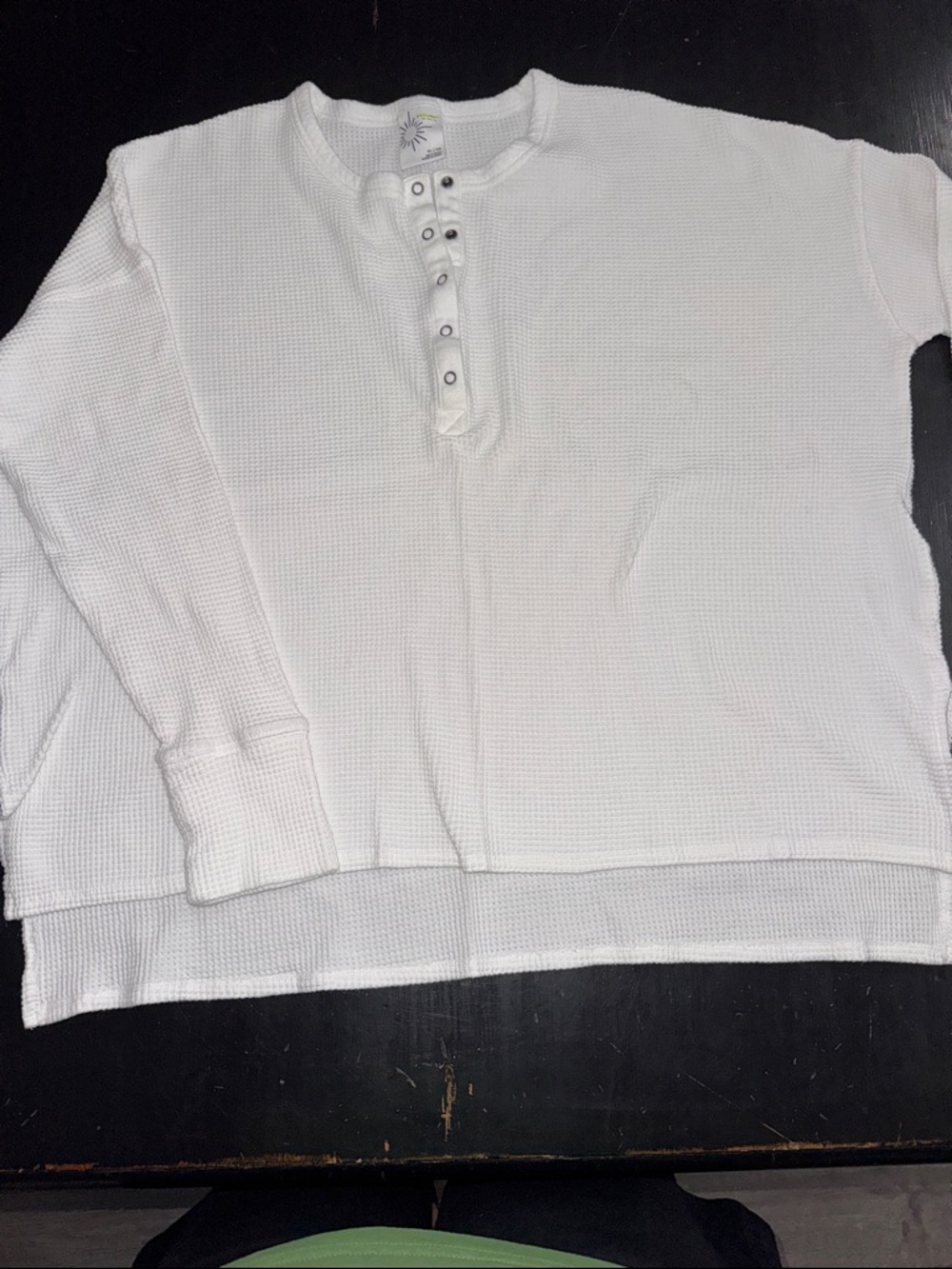 aerie offline long sleeve henley style shirt. light thermal material. size XL.